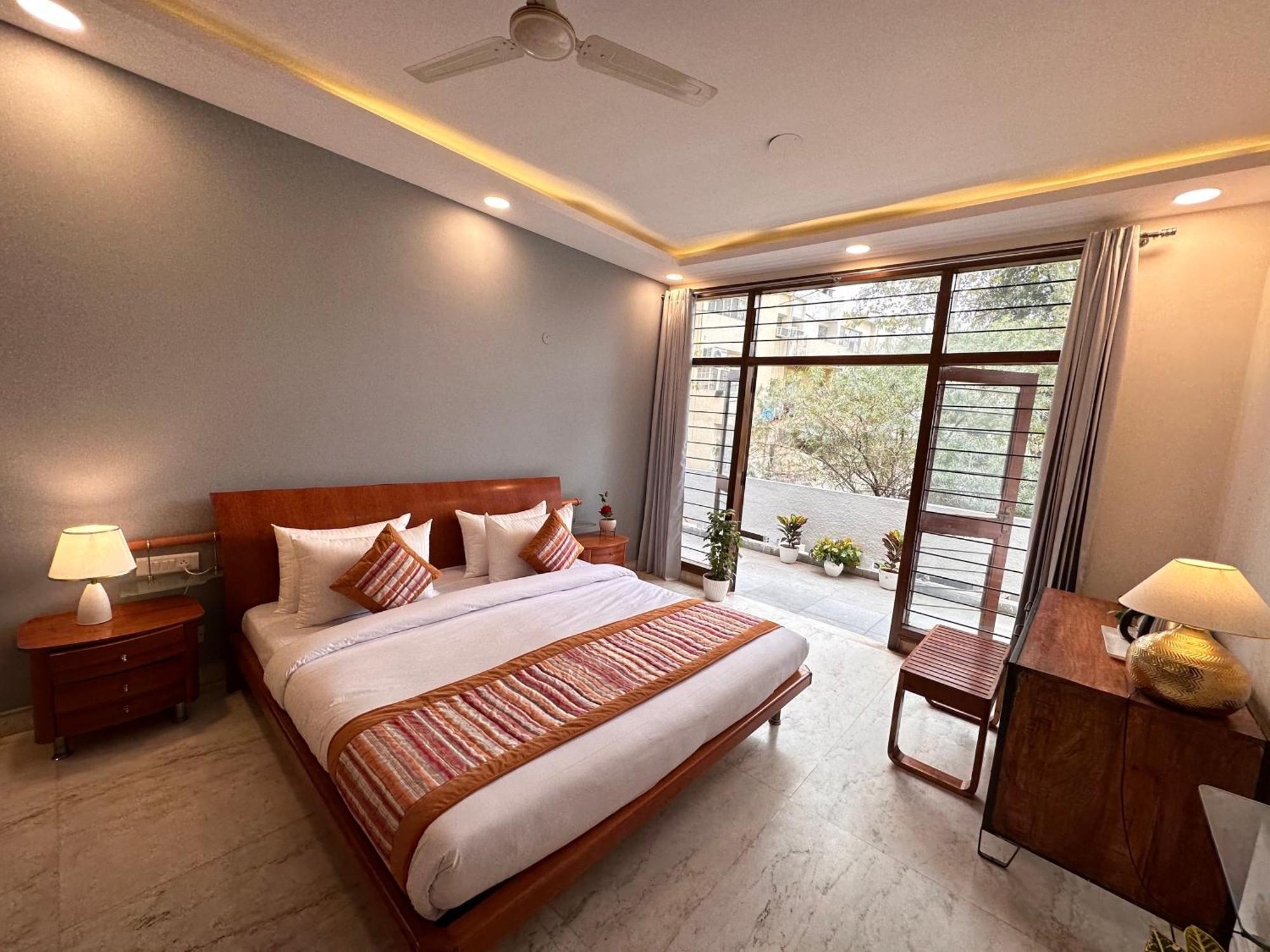 Grove Residency Hauz Khas New Delhi Couple Friendly Hotel Exterior foto