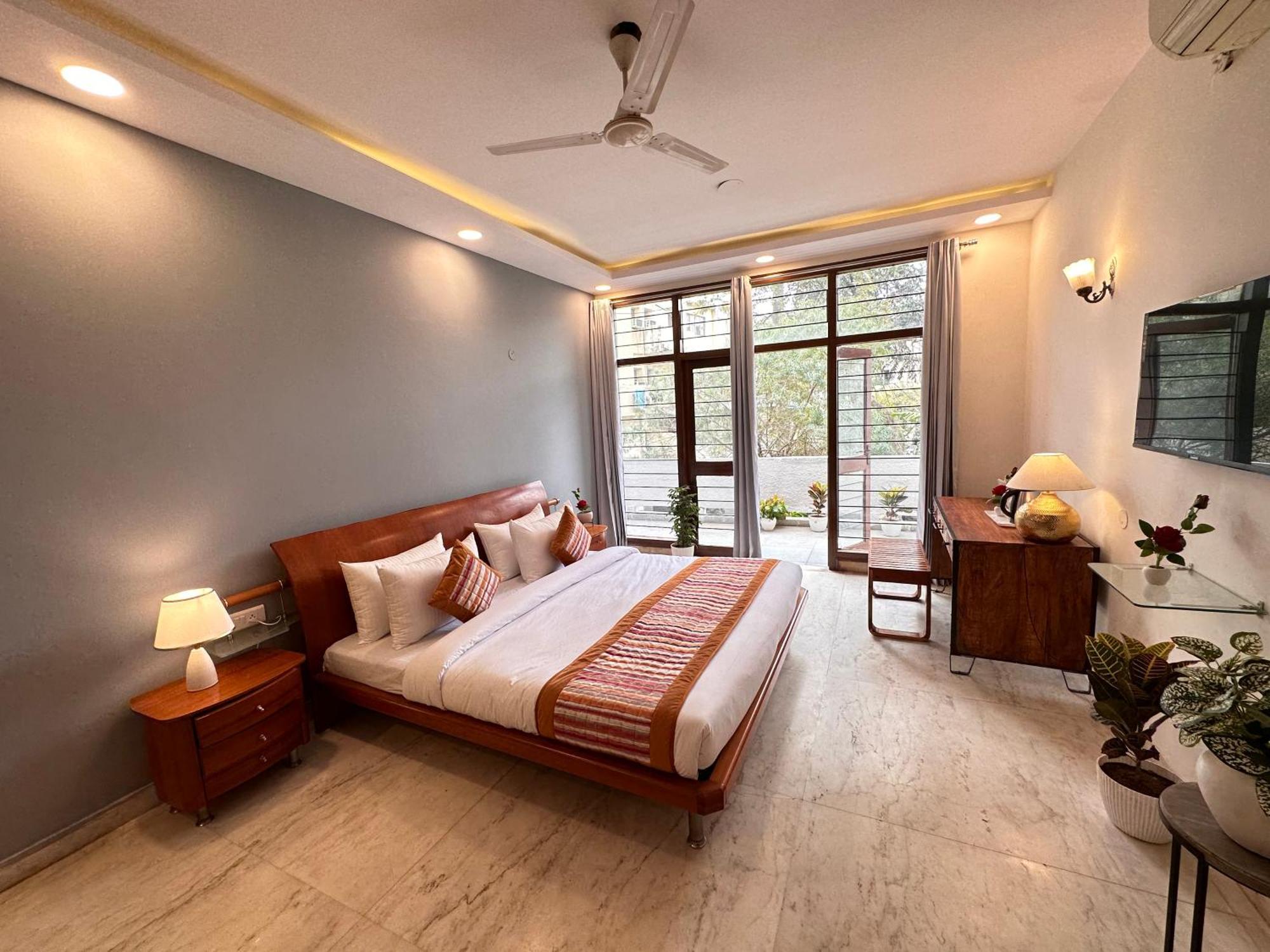 Grove Residency Hauz Khas New Delhi Couple Friendly Hotel Exterior foto