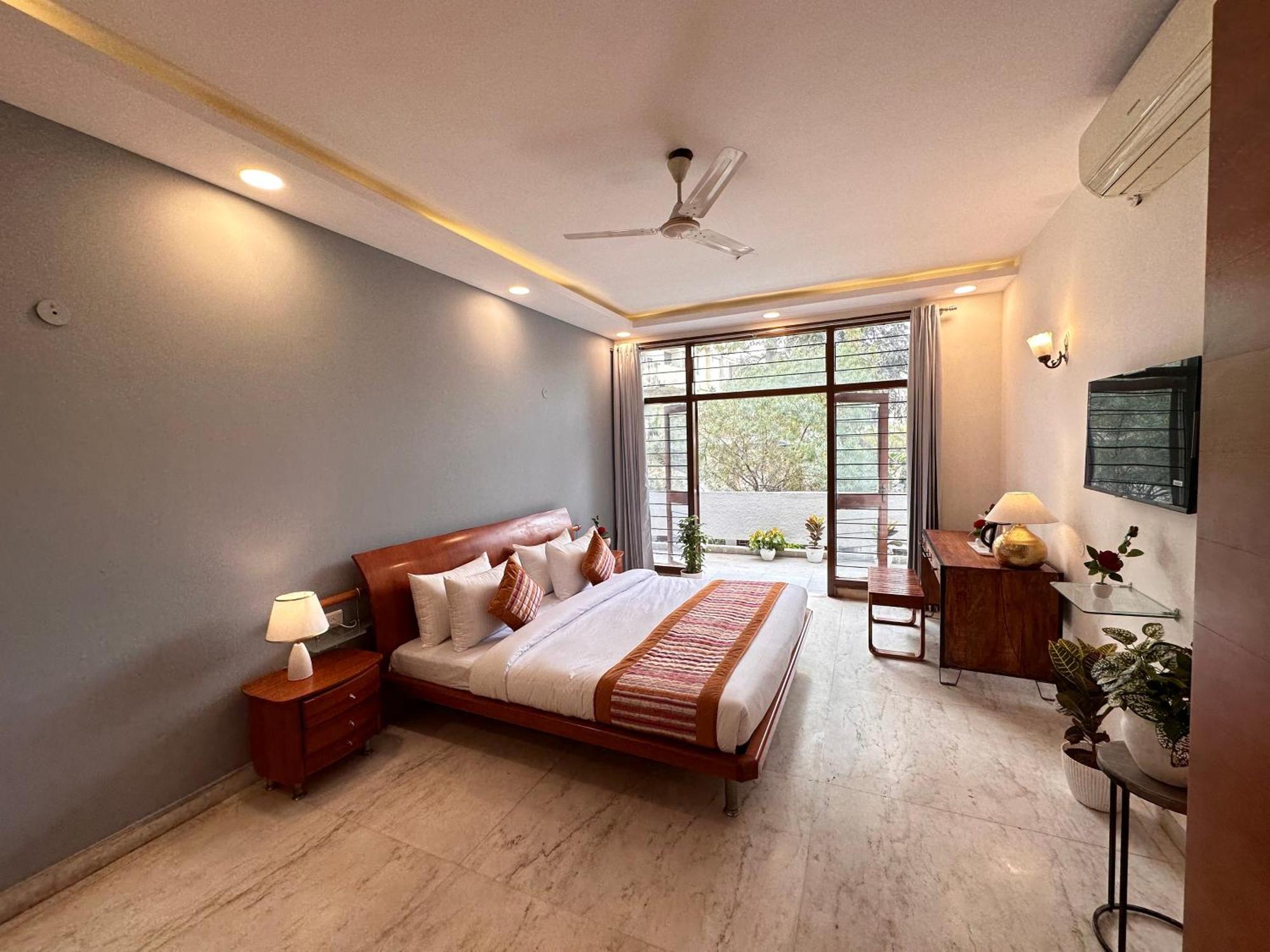 Grove Residency Hauz Khas New Delhi Couple Friendly Hotel Exterior foto