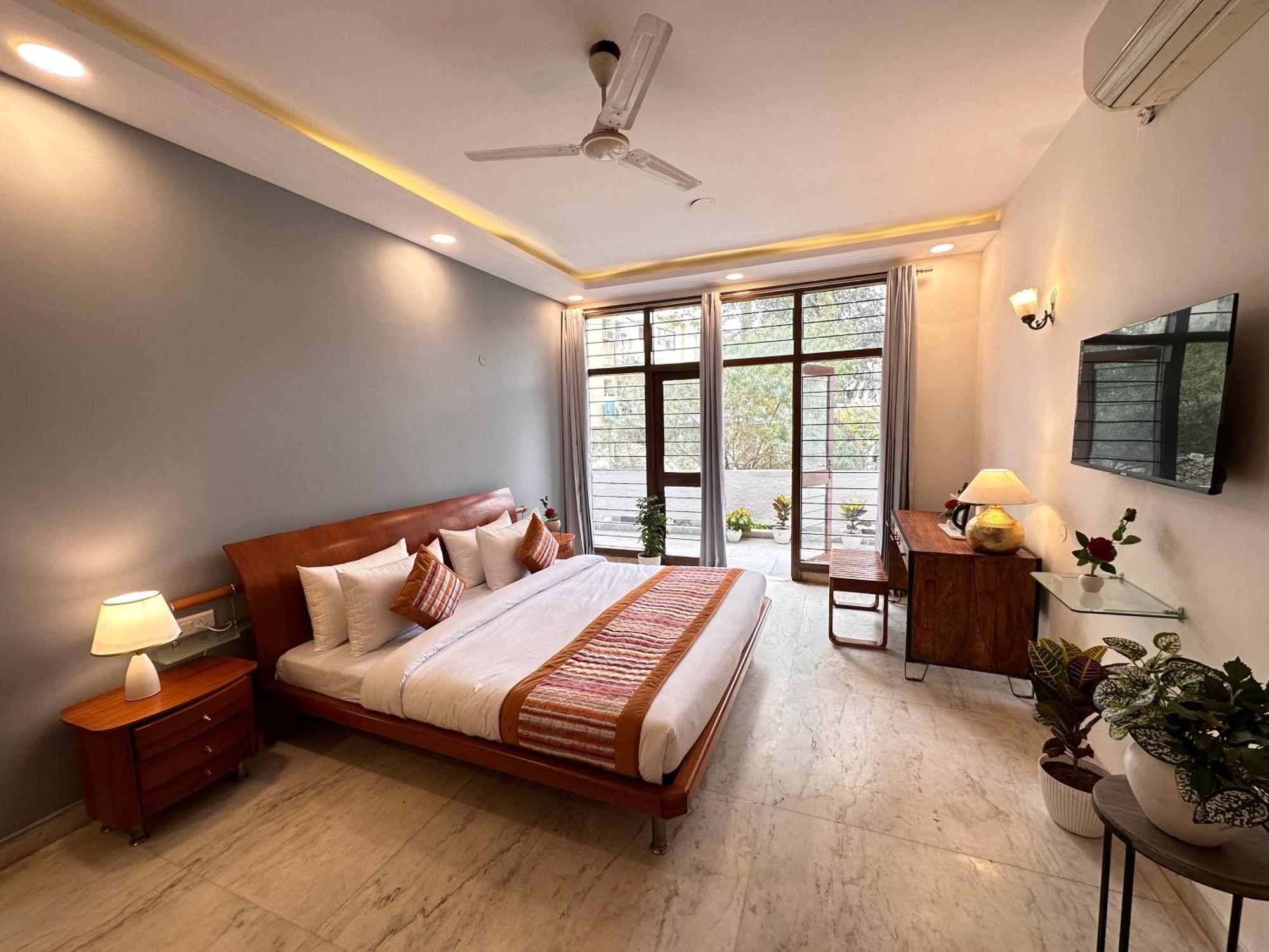 Grove Residency Hauz Khas New Delhi Couple Friendly Hotel Exterior foto