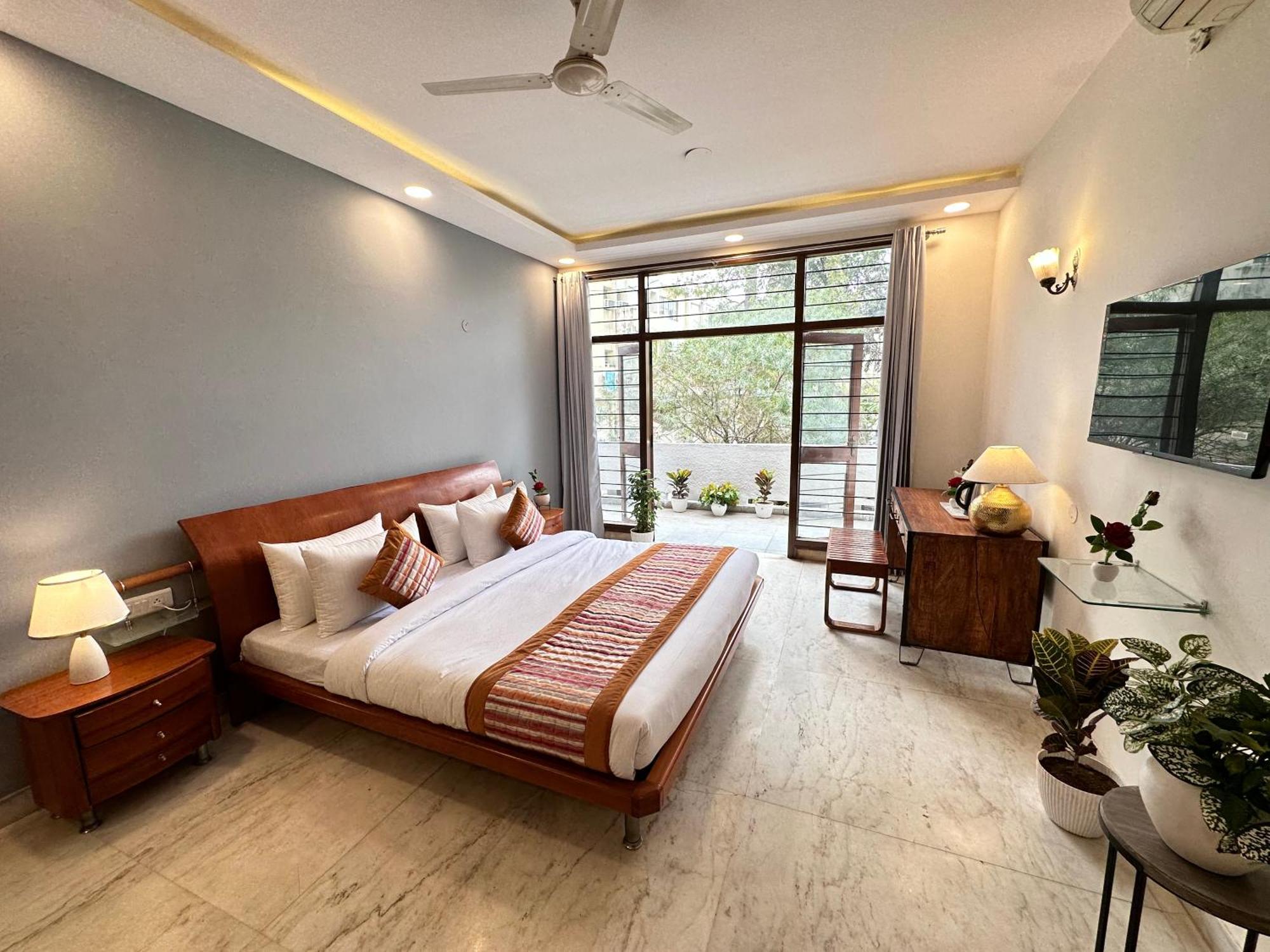 Grove Residency Hauz Khas New Delhi Couple Friendly Hotel Exterior foto